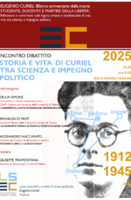 Locandina convegno su Curiel